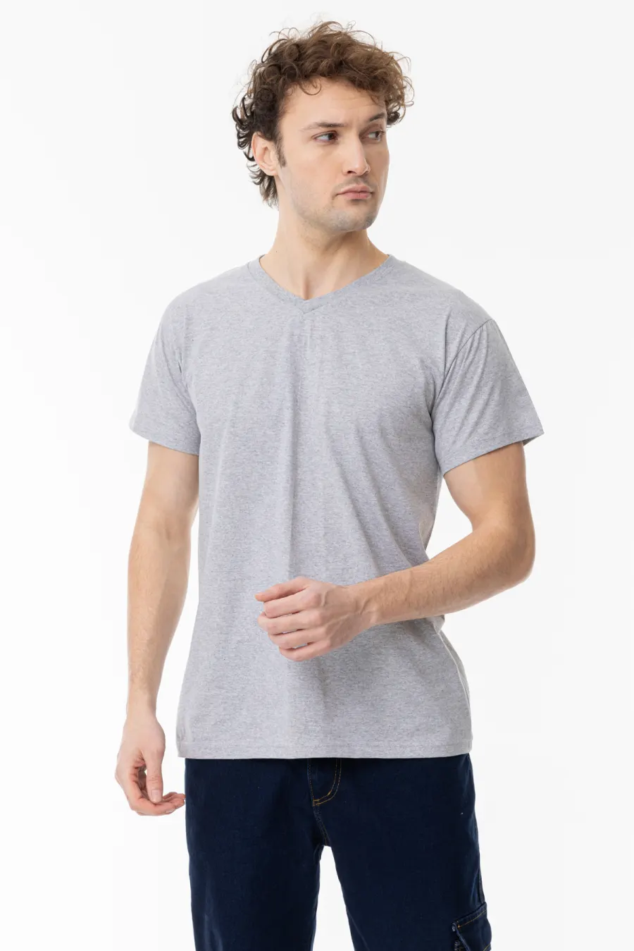 V YAKA SÜPREM T-SHIRT