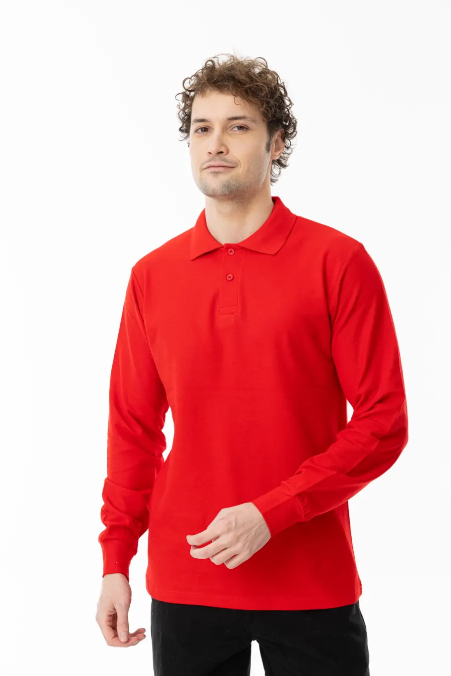 POLO YAKA UZUN KOL PENYE LACOSTE