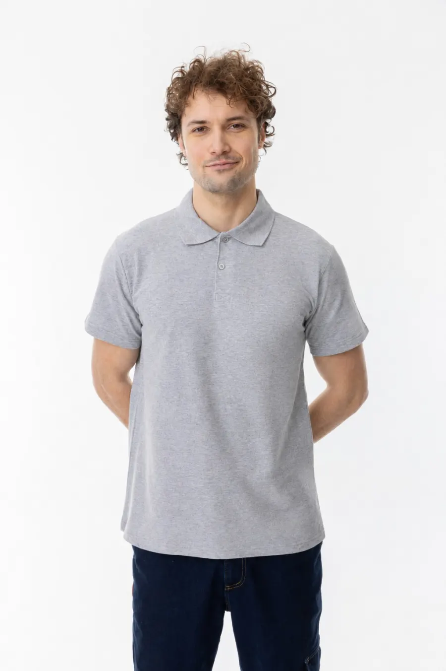 POLO YAKA OPEN-END T-SHIRT ( CEPSİZ )