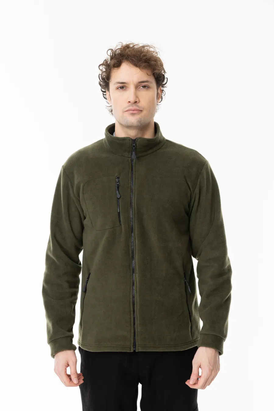 3 CEP FERMUARLI POLAR CEKET