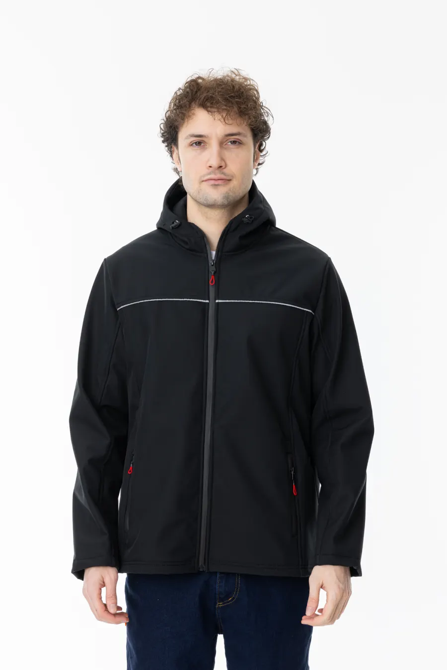 SOFTSHELL KAPÜŞONLU MONT