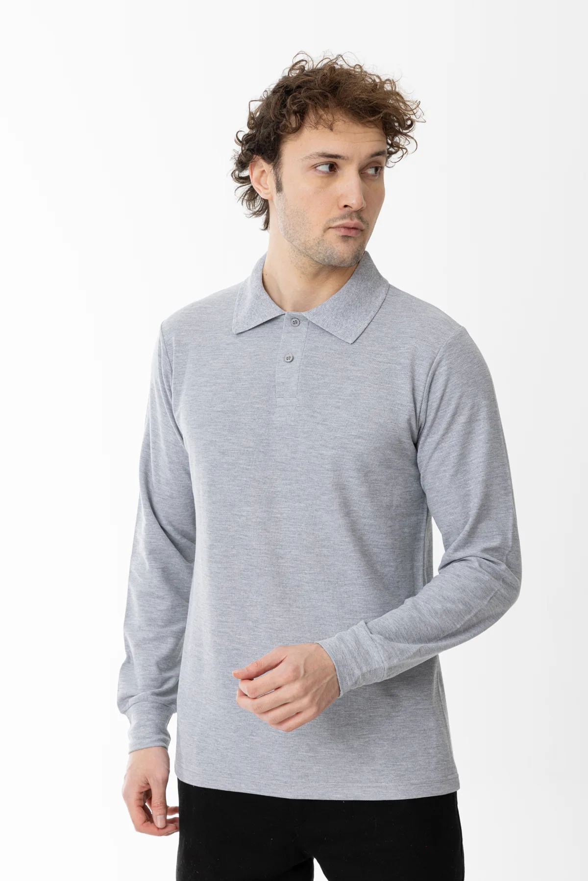 POLO YAKA UZUN KOL PENYE LACOSTE