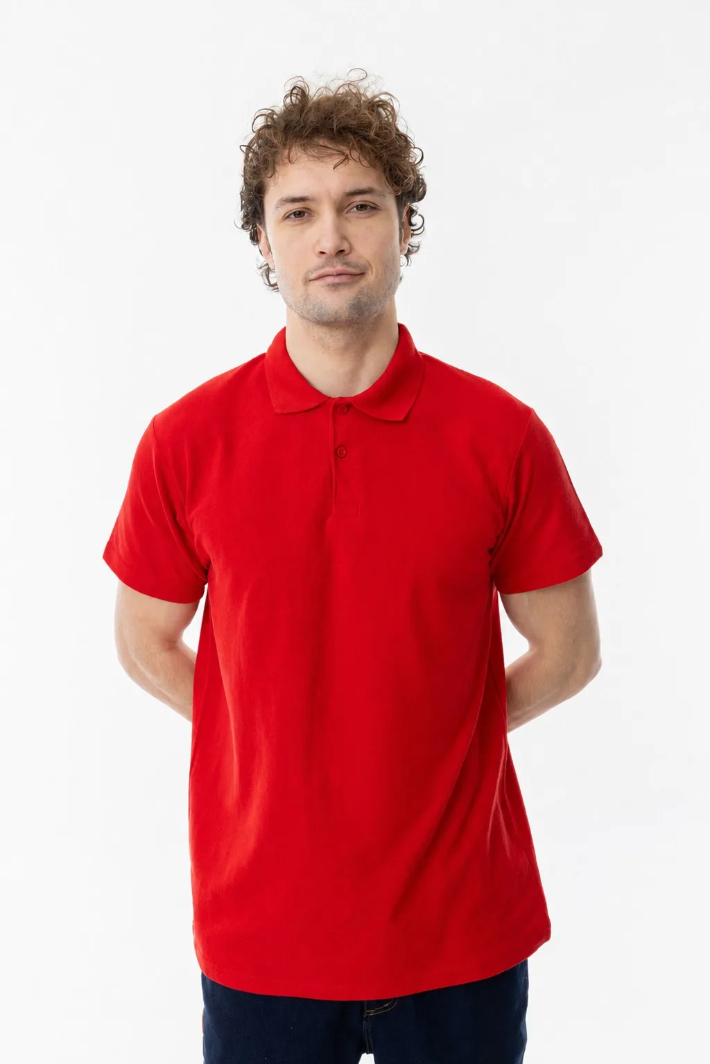 POLO YAKA OPEN-END T-SHIRT ( CEPSİZ )